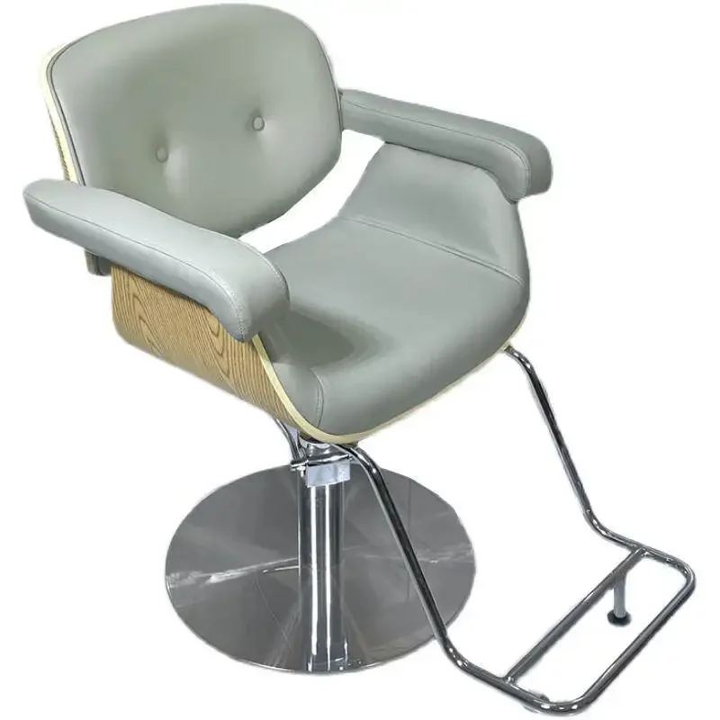 #Modern Nordic Salon Chair Fashionable Luxury Design Salon Chair Vintage Aesthetic Beauty Cadeira Manicure Hair Furniture