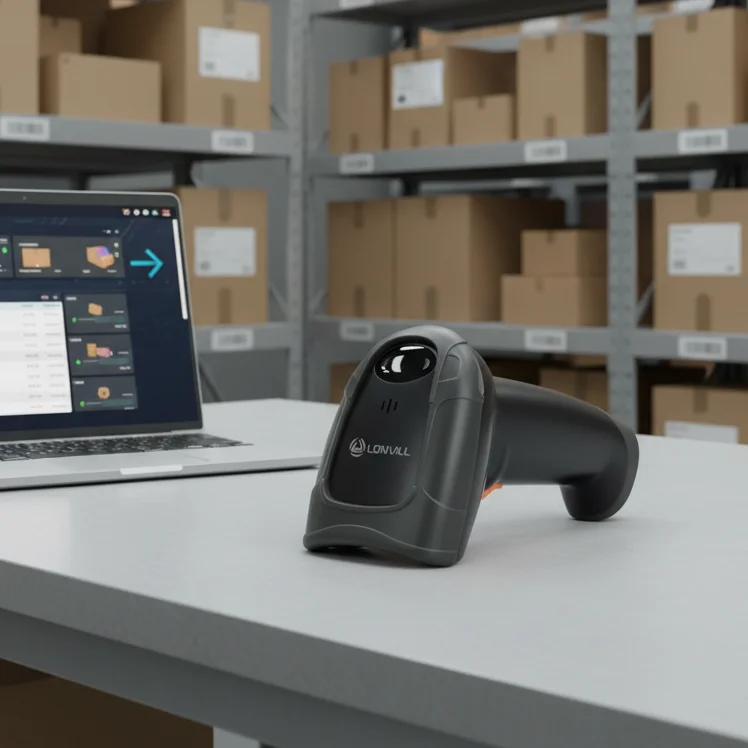LONVILL Customizable Barcode Scanner OEM Logo Packaging Interface Secondary Development Support SDK API Handheld Scanning Gun