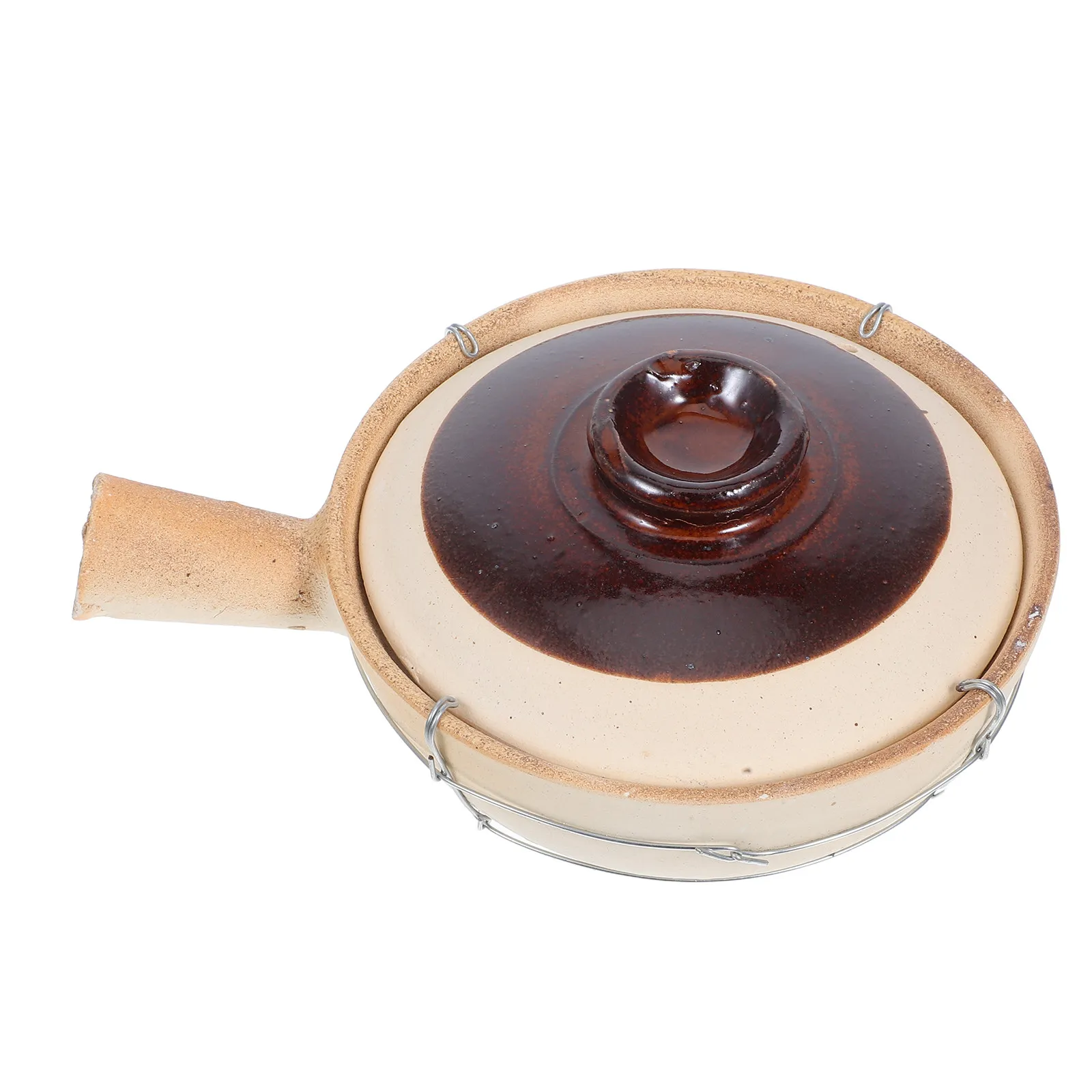 Ceramic Clay Pot for Cooking Claypot Rice Soups Stews Porridge Chinese Korean Japanese Casserole Earthenware Traditional