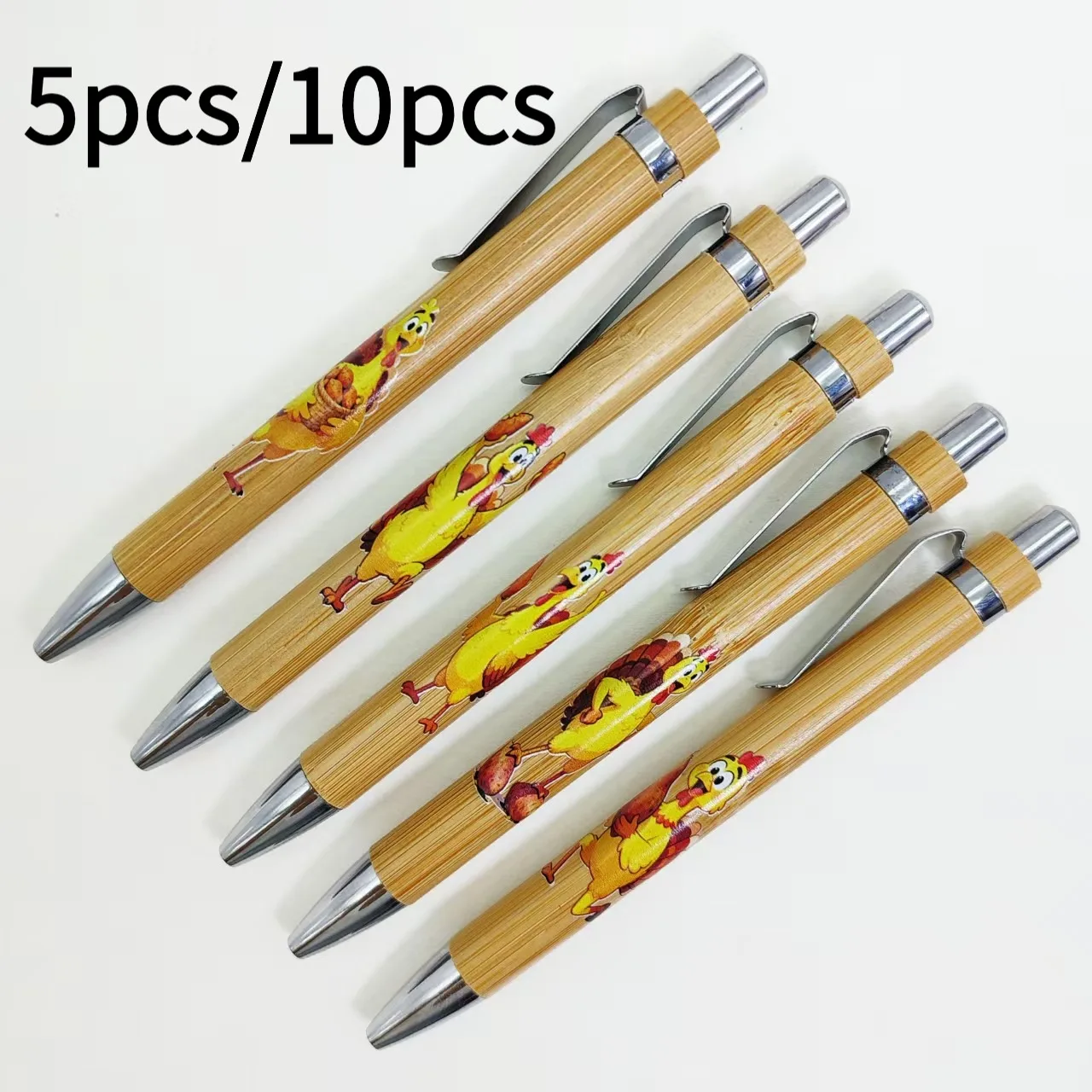 

5 шт./10 шт., серия «День Благодарения», Турция и сладкий картофель, тематическая подарочная ручка, школьная ручка для письма, подпись, праздничные канцелярские принадлежности, подарок