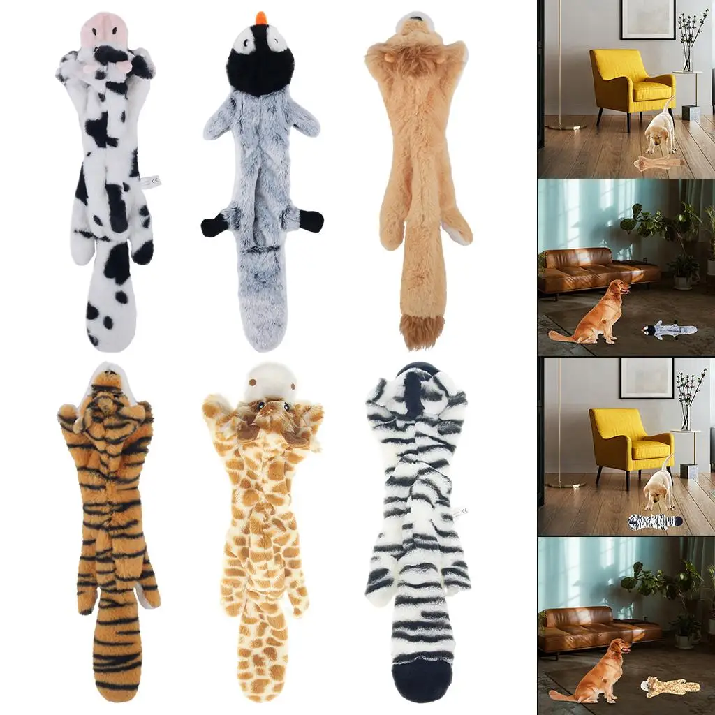 

Durable Cute Medium Dogs Squeakers Toy Chew Squeaky Plush , dog Toy