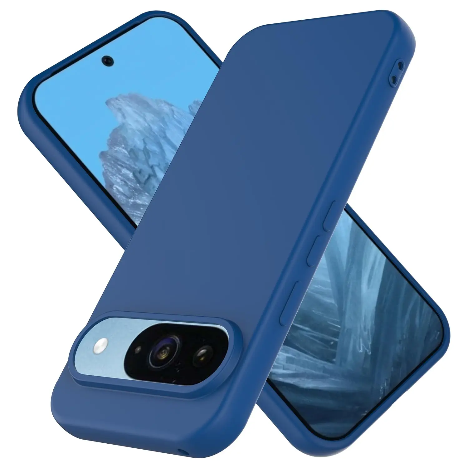 حافظة لهاتف جوجل بيكسل 10 8 9 برو XL 8a 7 Pro 7a غطاء خلفي ناعم مقاوم للصدمات لهاتف Pixel 6 10 Pro 6a ملحقات حافظة