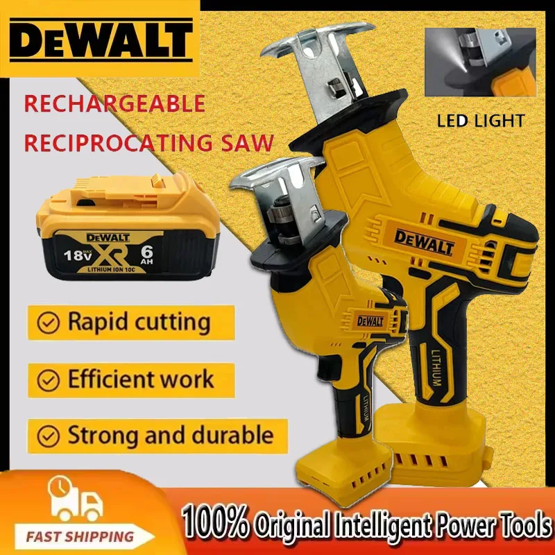 2026 Dewalt 2800RPM Cordless Reciprocating Saw 20V Brushless Electric Saw Multifunctional Metal Wood Pipe Cutting Saw Power Tool
