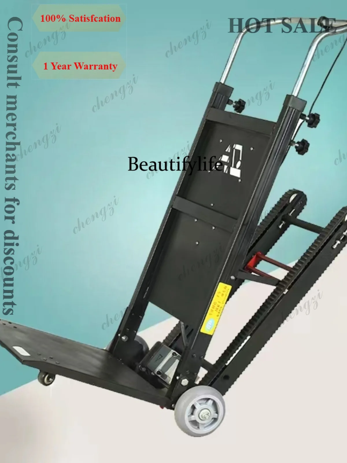 

A81 electric stair climbing machine foldable industrial stair climbing machine crawler loading up and down stairs climbing