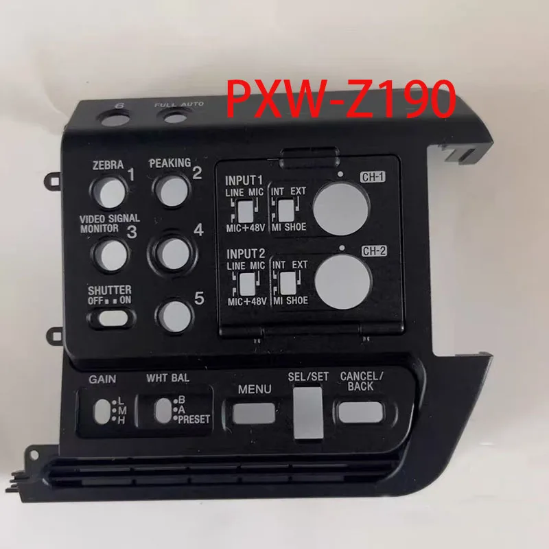 

1PCS New left body plastic plastic cover repair parts for Sony PXW-Z190 Z190 Z190V camcorder