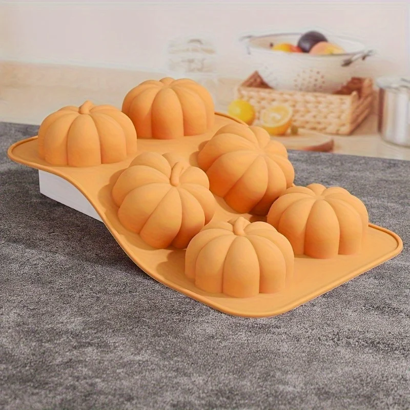 1pc Halloween Harvest 3D Fondant Mold for DIY Pudding Chocol