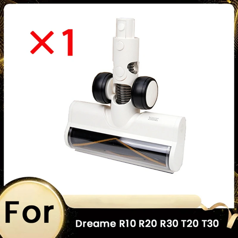 

For Dreame R10 R20 R30 T20 T30 Vacuum Cleaner Attachment Soft Roller Brush Head For Wooden Floor Ceramic Tile Marble
