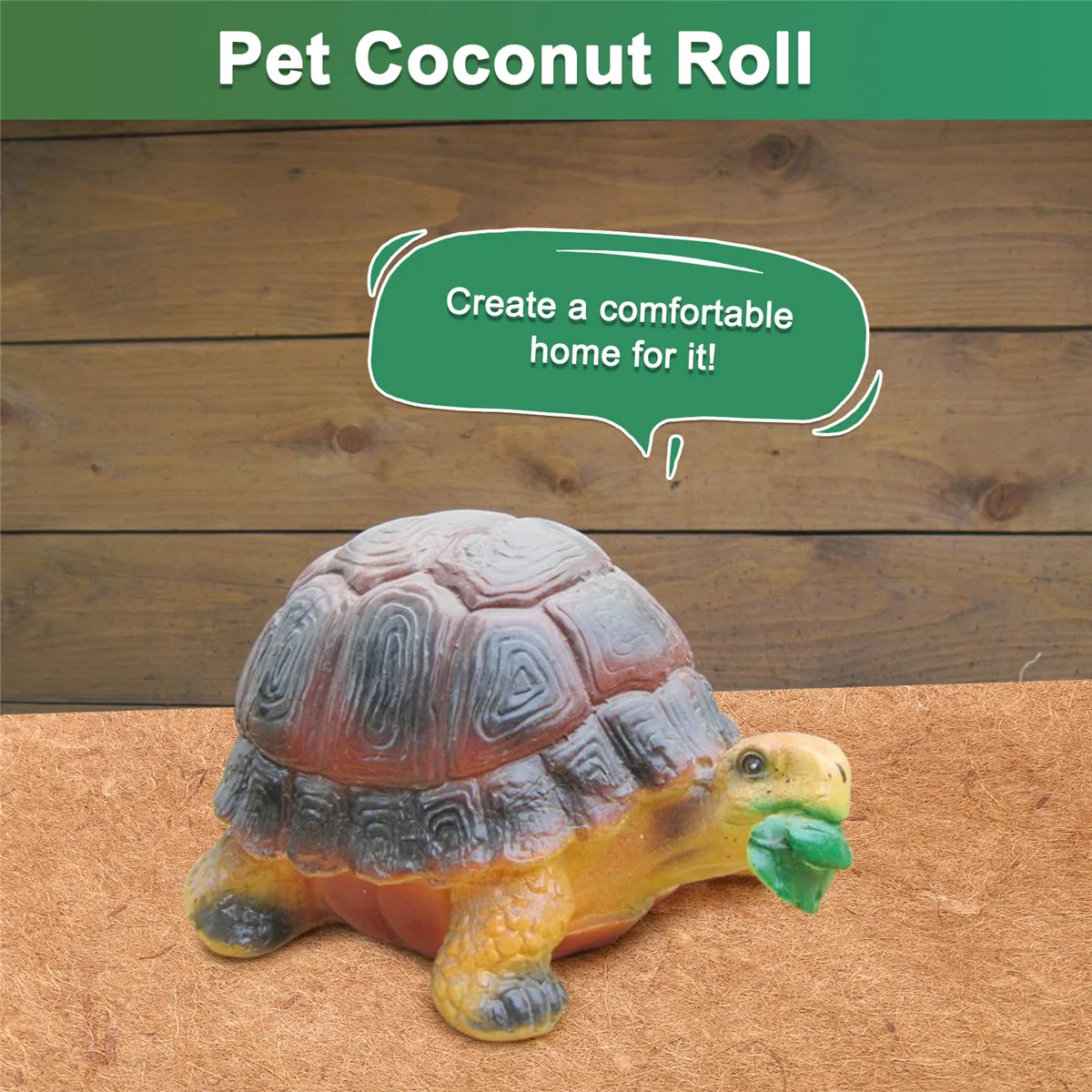 F-3C Liner Bulk Roll 0.5Mx1M Flowerpot Mat Coconut Palm Carpet for Wall Hanging Baskets Garden Supplies