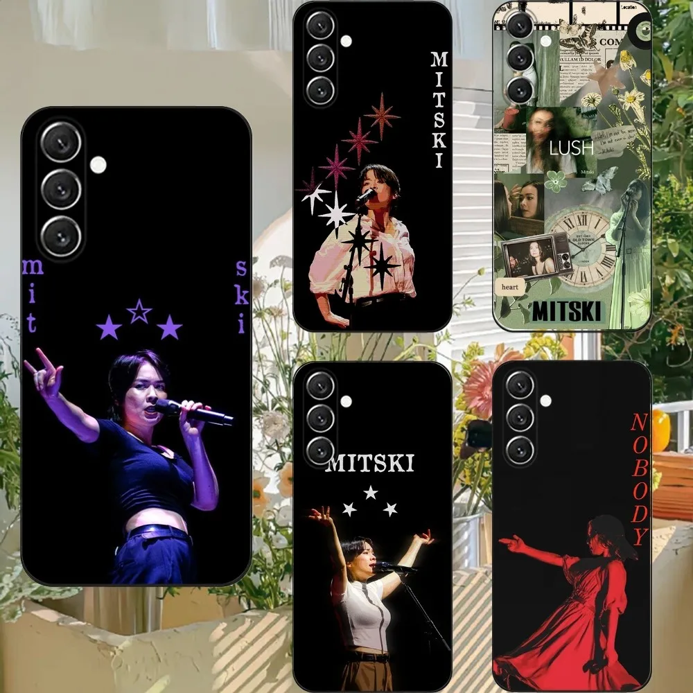 Mitski Singer Phone Case For Samsung S21,S22 Ultra,S20,S30 plus,S22 plus,S23,S30 ultra 5G Silicone Cover