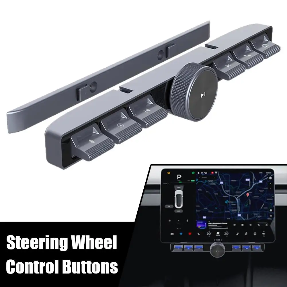

Wireless Multimedia Remote Control LED Car Controller Volume Adjuster Answer Phone Calls For Multimedia Navigation Play
