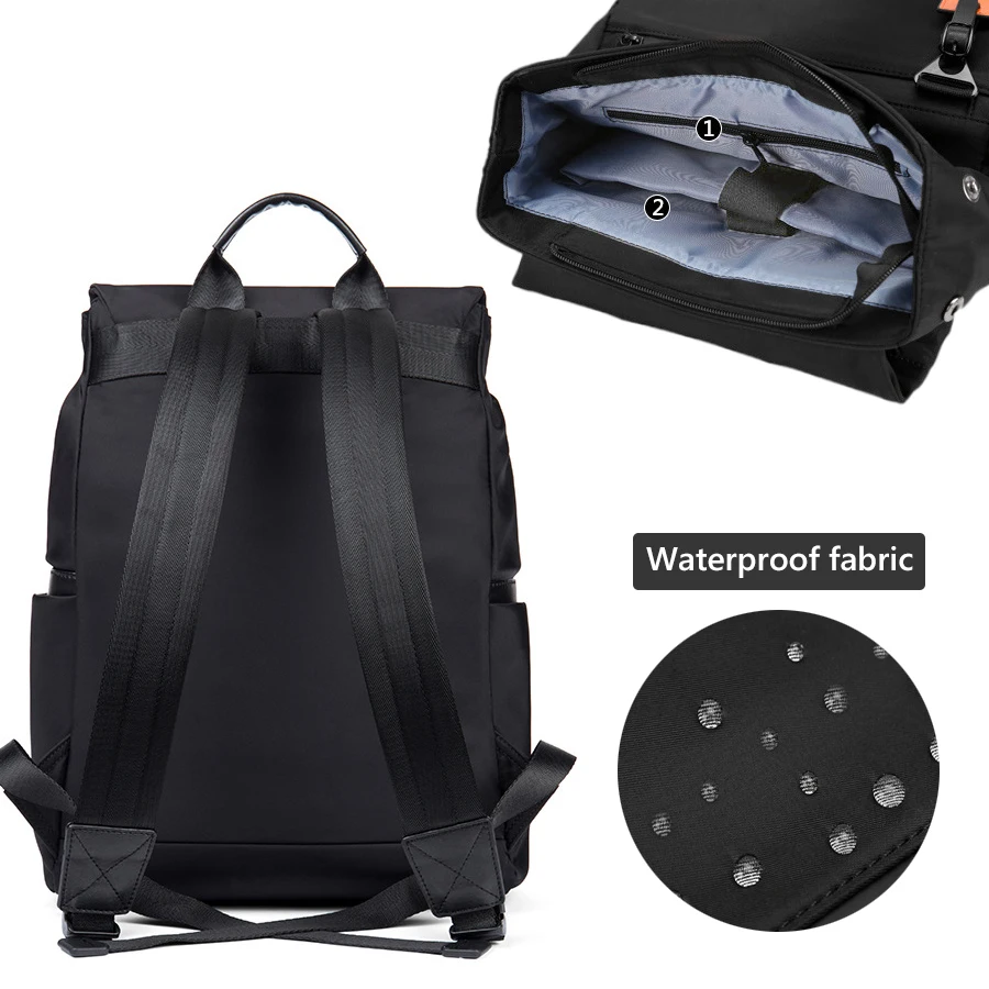Imagem -05 - Bolsa para Portátil Mochila de Computador de Negócios Bolsa de Ombro Multi-funcional para Macbook ar Pro 14 15 Polegada Huawei
