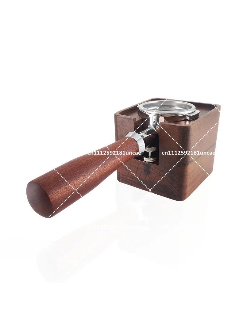 Coffee Bottomless Portafilter Handle Stand, Espresso Machine Accessories, Tamper Pressing Base Holder