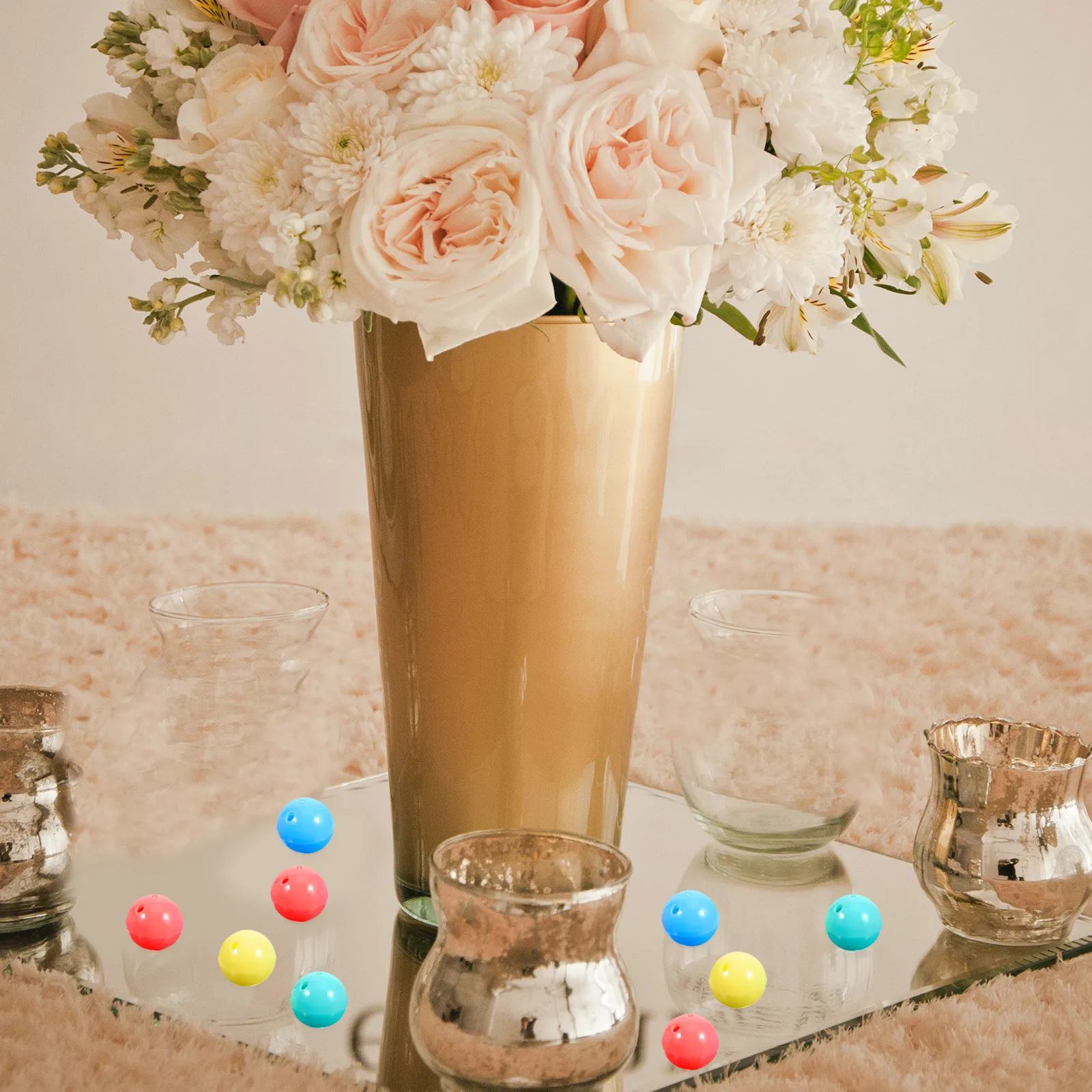 

20Pcs Vending Machine Capsules Empty Refillable Round Balls Mini Plastic Capsules for Party Favors Birthday Decor Bulk