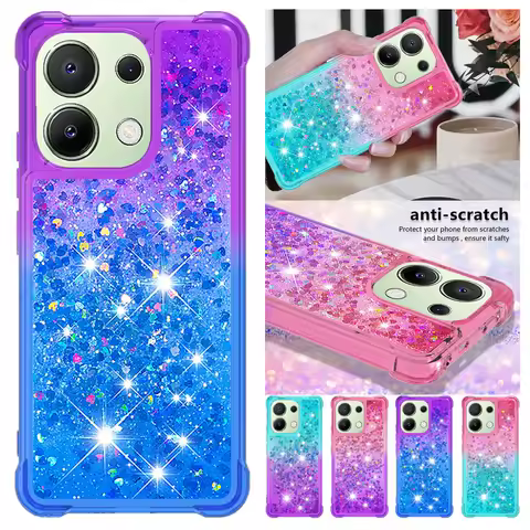 Case S22+ S23 Ultra S24 FE Phone Funda for Samsung Galaxy A55 A54 A24 A14 A34 Note 20 Ultra 10Plus Gradient Color Flow Sand Case