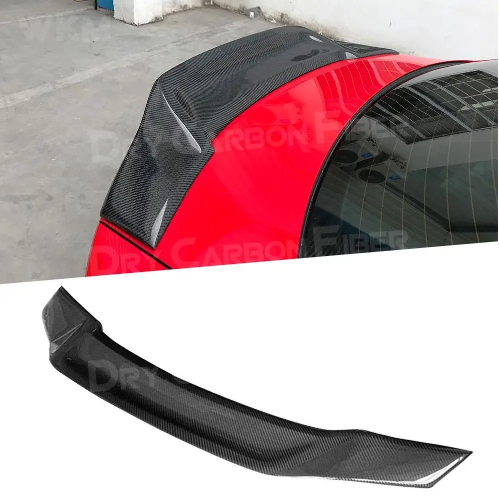 

Задний спойлер из углеродного волокна, крылья для Audi A3 Sline S3 Sedan, 4-дверный спойлер FRP 2014-2018