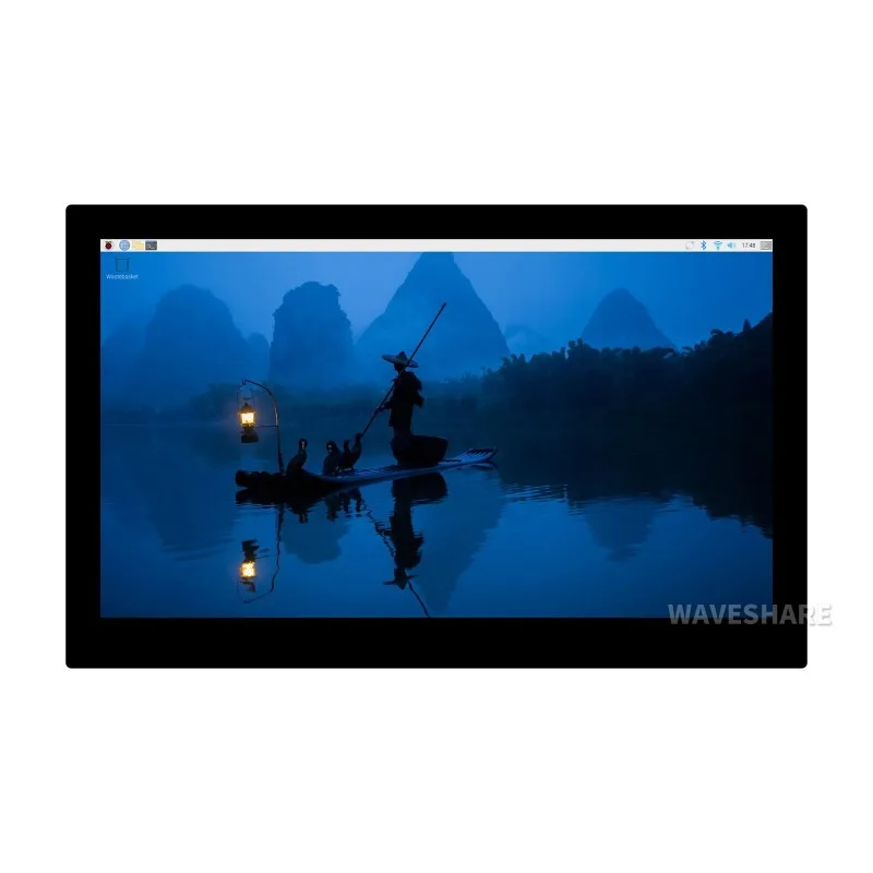 3.3inch High Resolution DSI Capacitive Touch Display, 1920 × 1080, IPS, Toughened Glass Panel, DSI Interface, 10-Point Touch