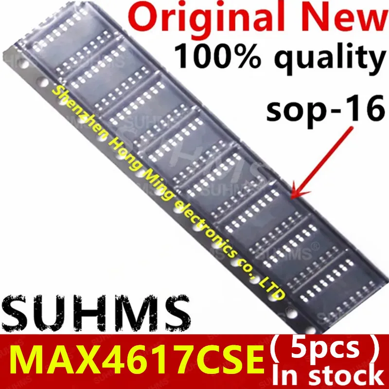 

(5piece) 100% New MAX4617CSE MAX4617 sop-16