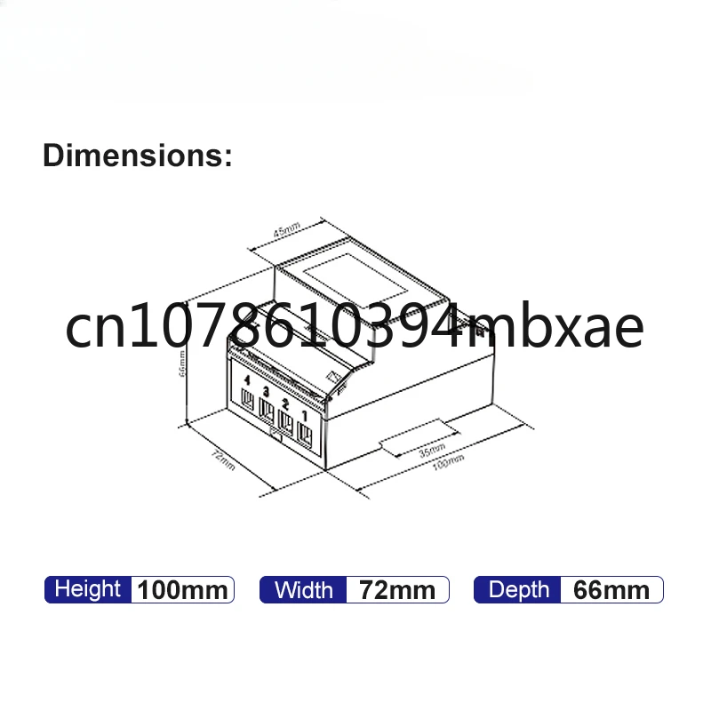 V2 Residential Smart Energy Meter 3 Phase Energy Meters