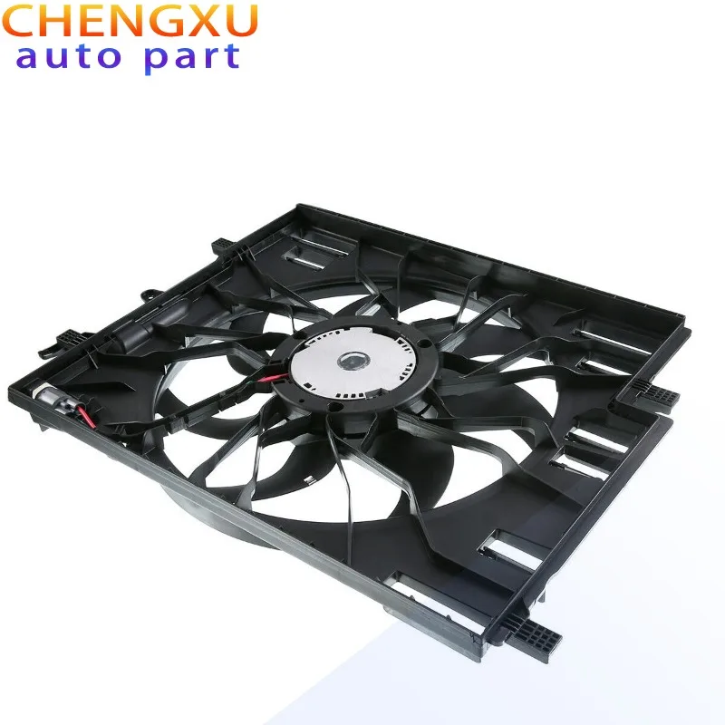 31657360 Brand New Cooling Radiator Fan Assembly for Volov XC40 V90 S90 XC60 S60 V60