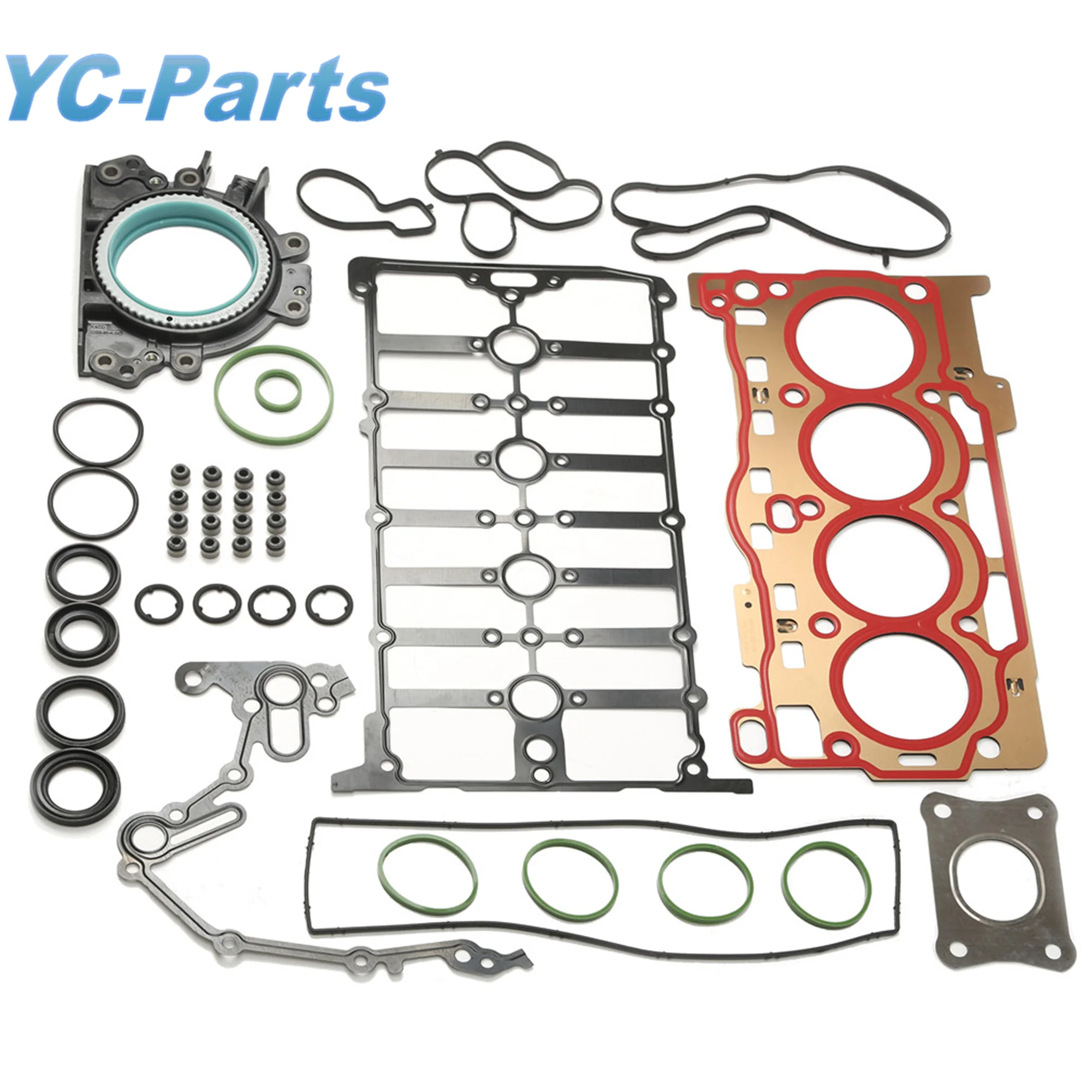 

04E103383AJ Engine Cylinder Head Seal Gasket Kit EA211 1.2T 72mm for VW Audi A3/S3 Skoda Fabia Rapid Yeti Seat Ibiza Leon Toledo