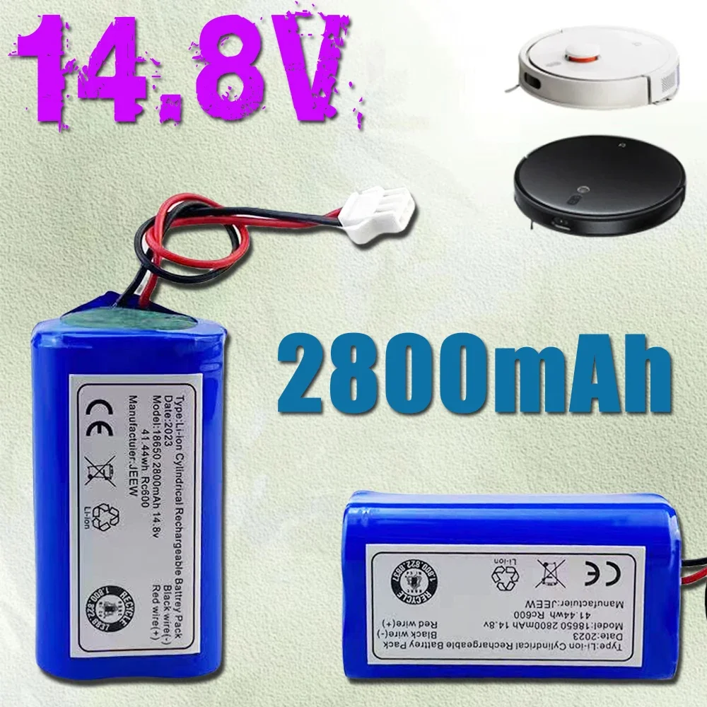 

14.8v 2800mAh Li-lion Battery For ILIFE A4s/A7/V7s Plus/V55 Pro/W400/A9s PX-B020 Robot Vacuum Cleaner Batteries CR130 Part