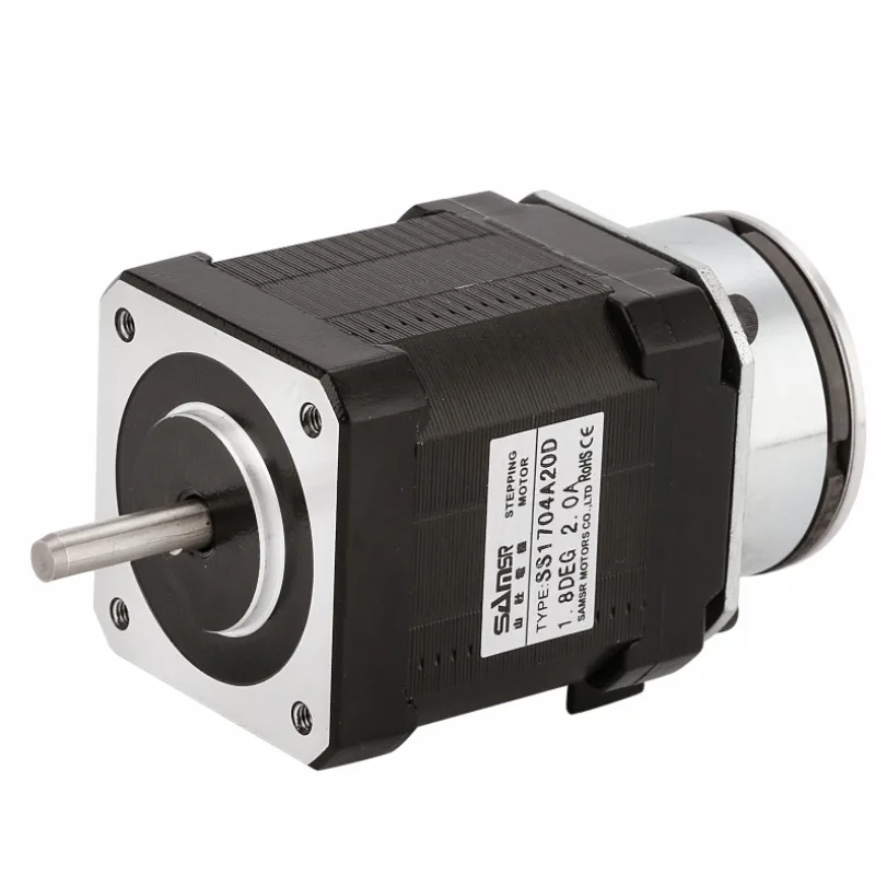 42 stepper motor, two-phase stepper motor with brake, power loss brake SS1704A20D