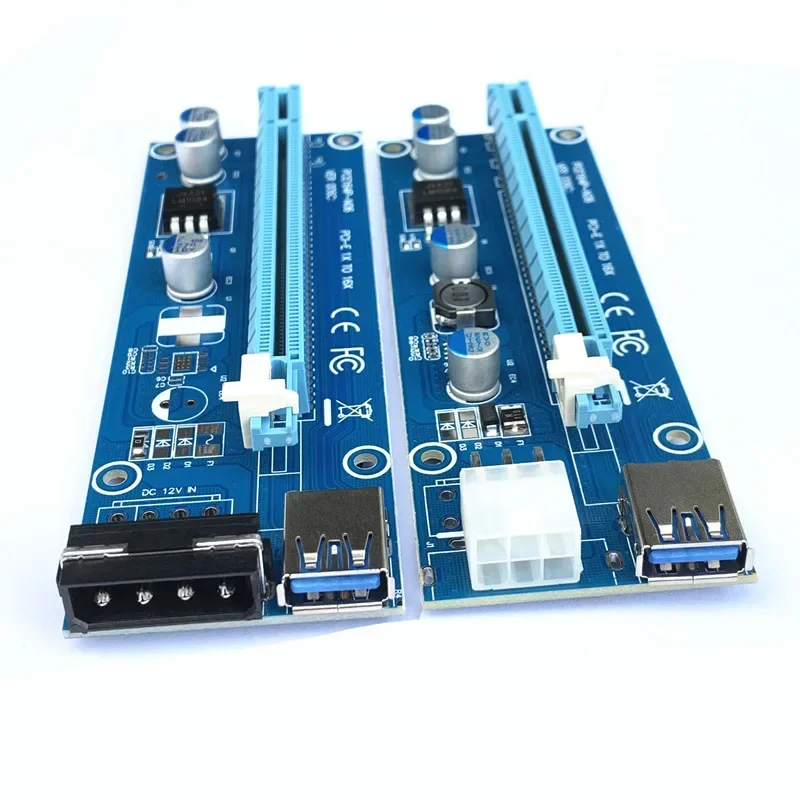 Extensor PCI Express 1X a 16X, cabo USB 3.0, placa riser PCI-E de 60 cm, adaptador PCIe para placa gráfica GPU