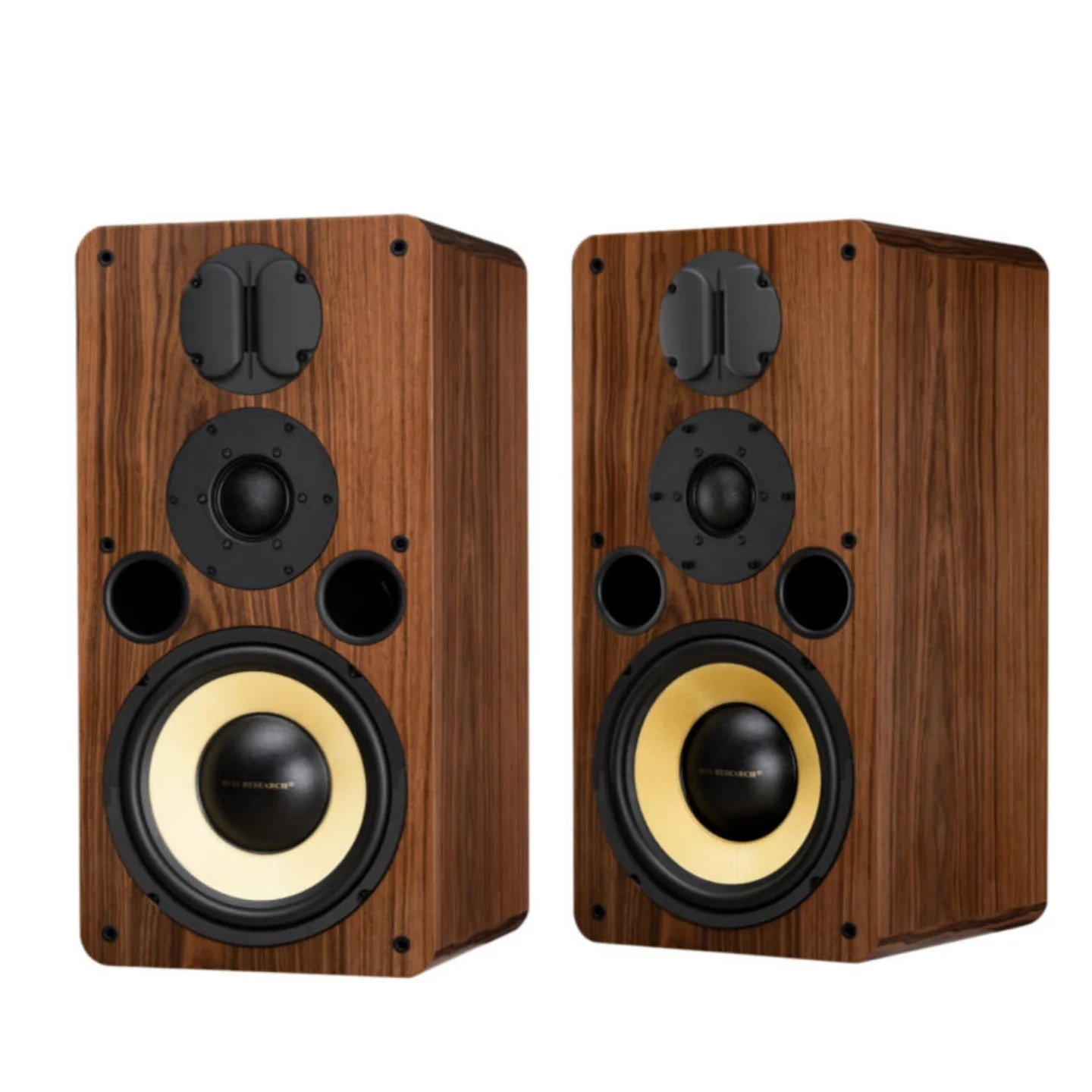 

AJ-1001 10-Inch 3-Way Passive Bookshelf Speakers, Hi-Fi Audiophile High-Fidelity Front Speakers for Living Room & Home Audio