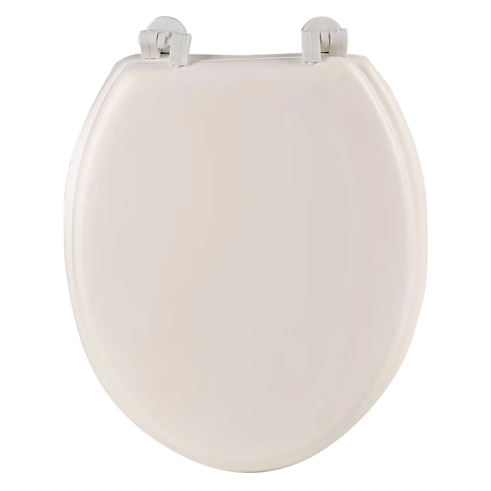 

Round Soft Close Toilet Seat Comfortable Toilets Lid Cover Bathroom Replacement Cover Seats for Bathroom Seats Standard Toilets