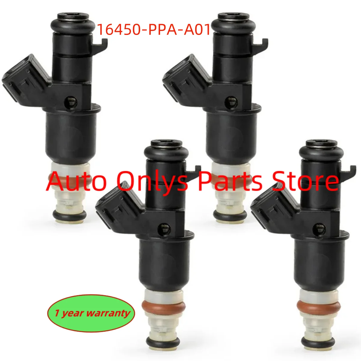 

4PCS New 16450-PPA-A01 Auto Parts Fuel Injector Nozzle for HONDA CIVIC 2.0L 2002-2005 CR-V 2.4L 2002-2004