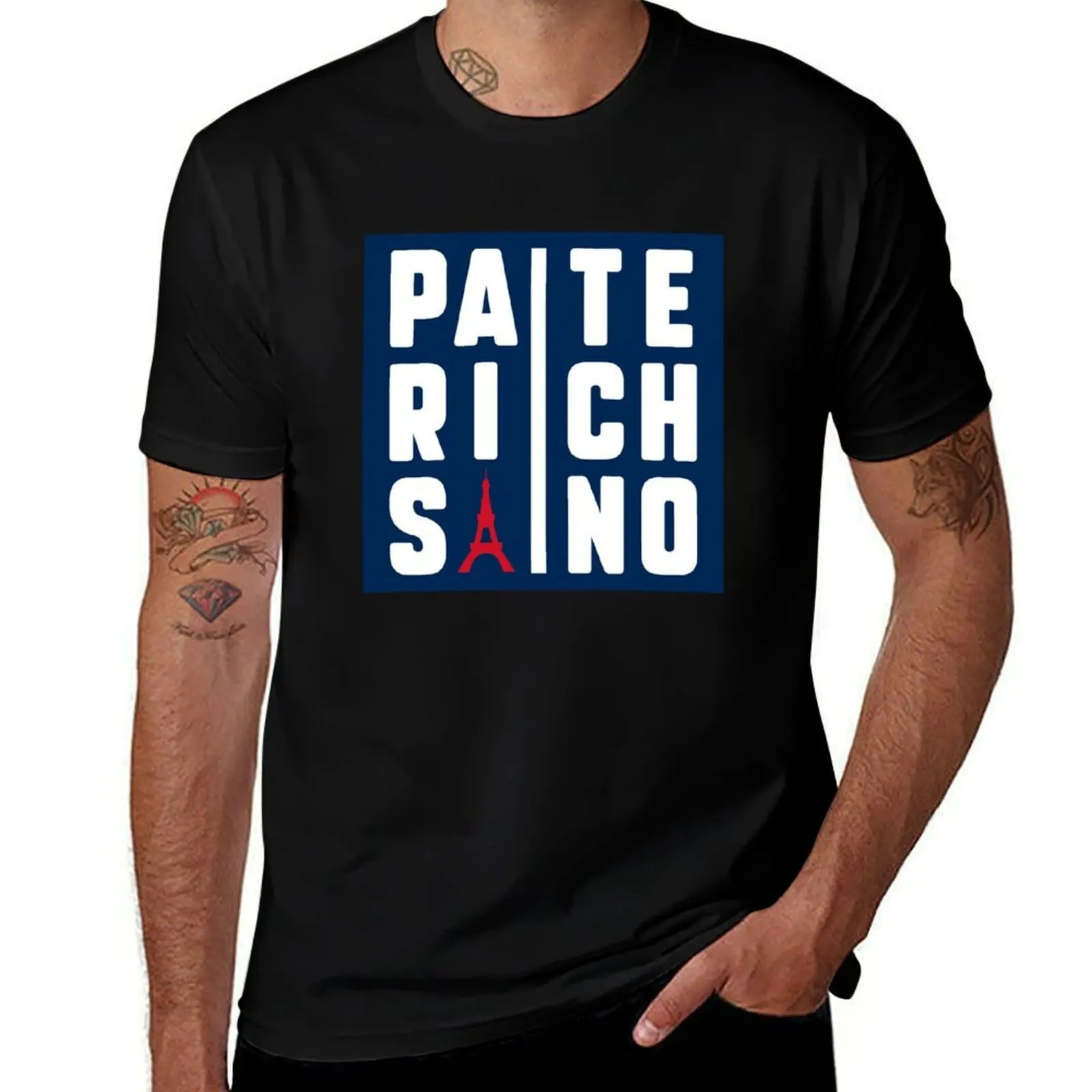 

Paris Techno – Celebrate the Pulse of French Underground Electronic Music T-Shirt man clothes cotton man t-shirts Men's t-shirts