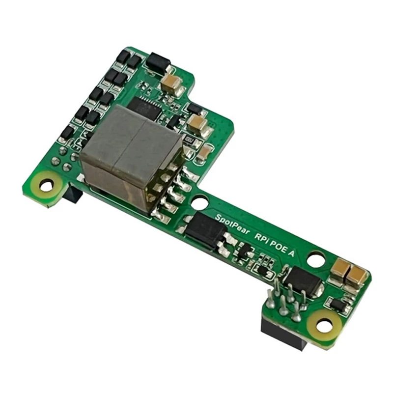Dla Raspberry Pi 3B +/4B Poe HAT moduł Power-Over-Ethernet karta rozszerzenia z wentylatorem chłodzącym łatwy w użyciu łatwy montaż