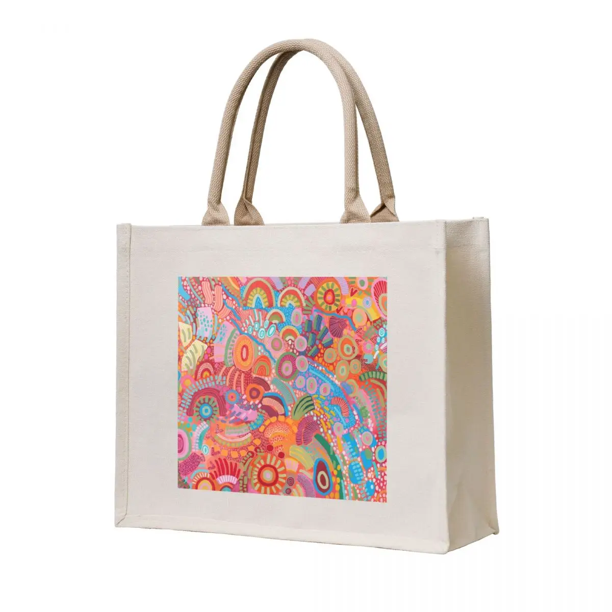 

Icecream & Sunscreen Tote Bag Women's shopper personalized tote foldable reusable bag Cloth bag