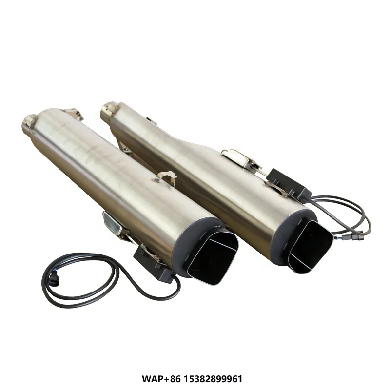 

18-Later Goldwing1800 Motorcycle Stainless Steel Muffler System ASC Adjustable Exhaust Pipe Performance Slip-on New 51mm Box