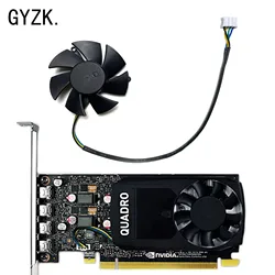 Nowość dla NVIDIA LEADTEK Quadro K620 P520 P40 P600 P1000 wymiana wentylatora karty graficznej