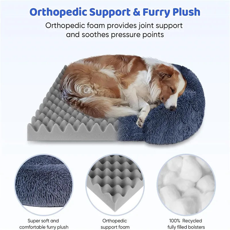 Plush Dog Sofa Bed 4