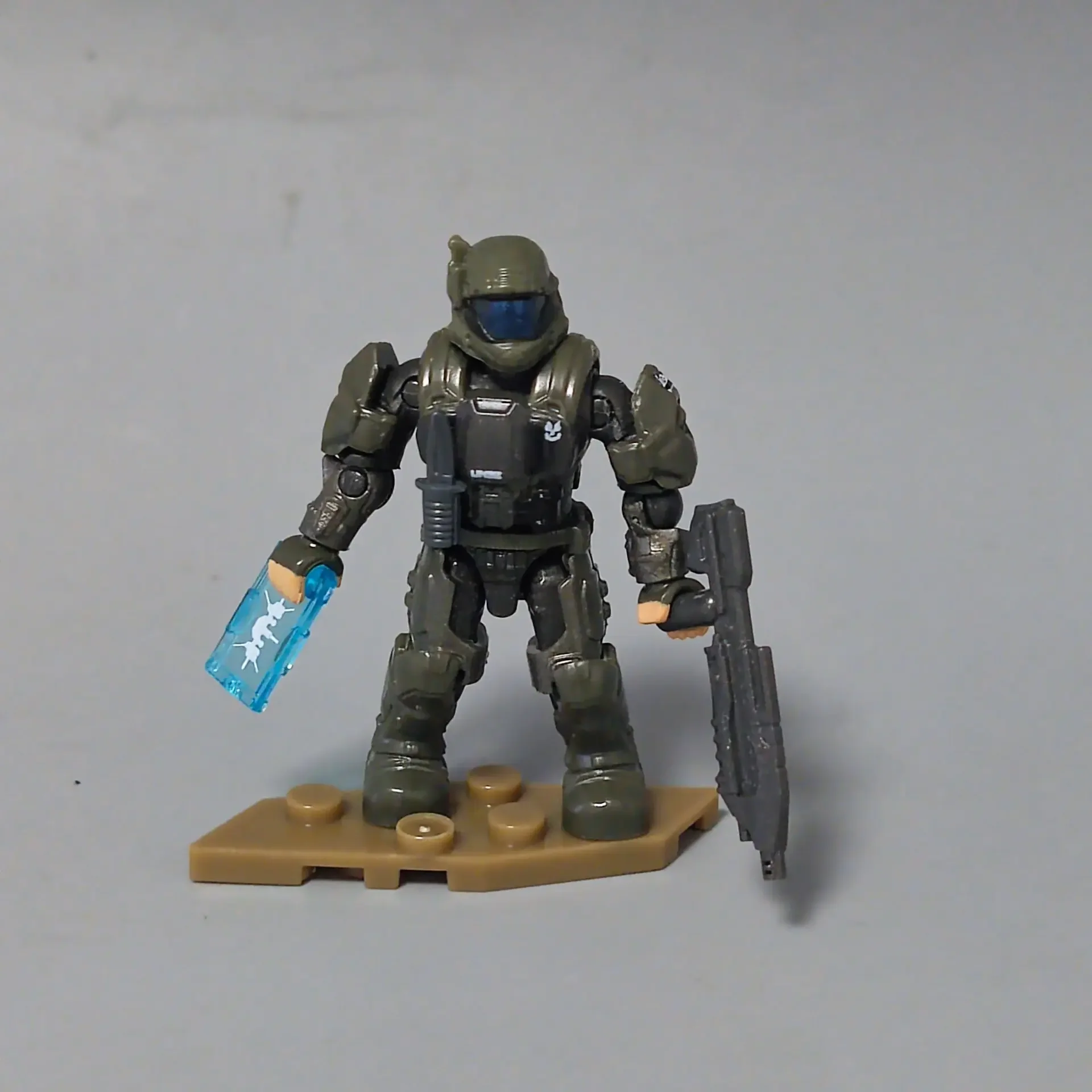 لعبة شخصية ميجا كونستروكس ODST باك بروت فضفاضة صغيرة