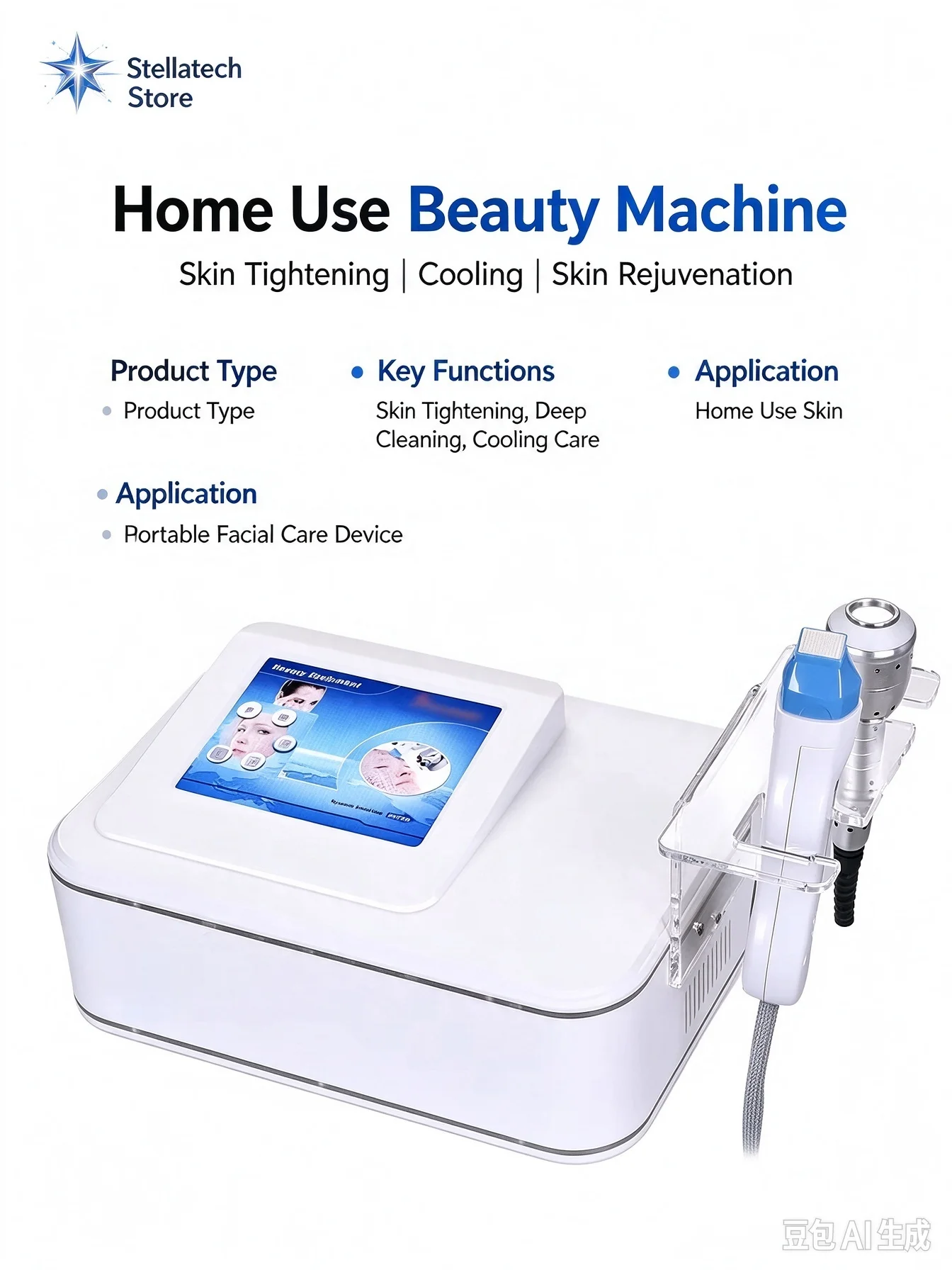 Machine  Tightening Cleaning Function Home Home Use Cooling  Rejuvenation Machine