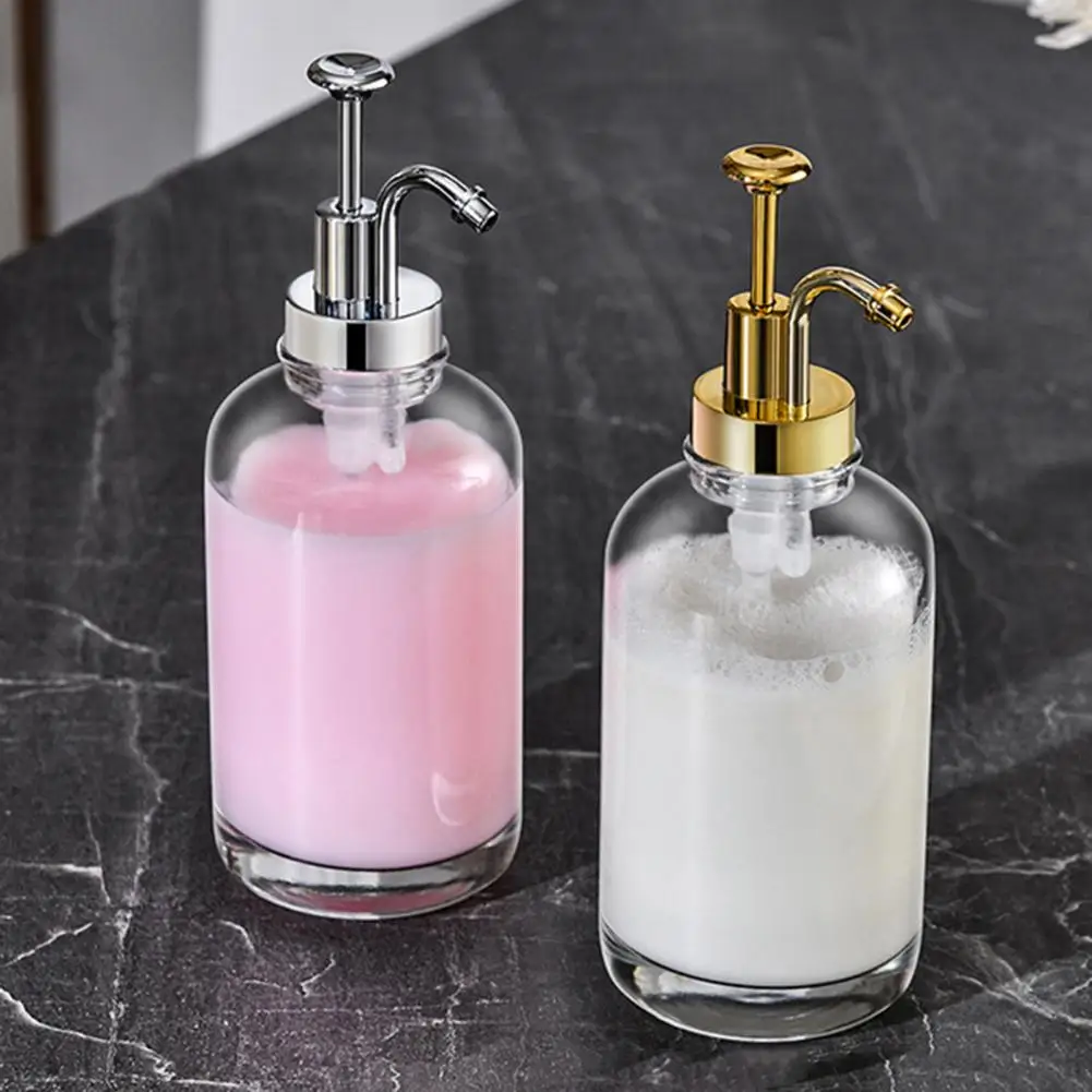 Syrup Pump for Home Use 2pcs 17oz Glass Syrup Pump Bottles with Labels Coffee Syrup Dispensers for Home Hotel Restaurant Coffee