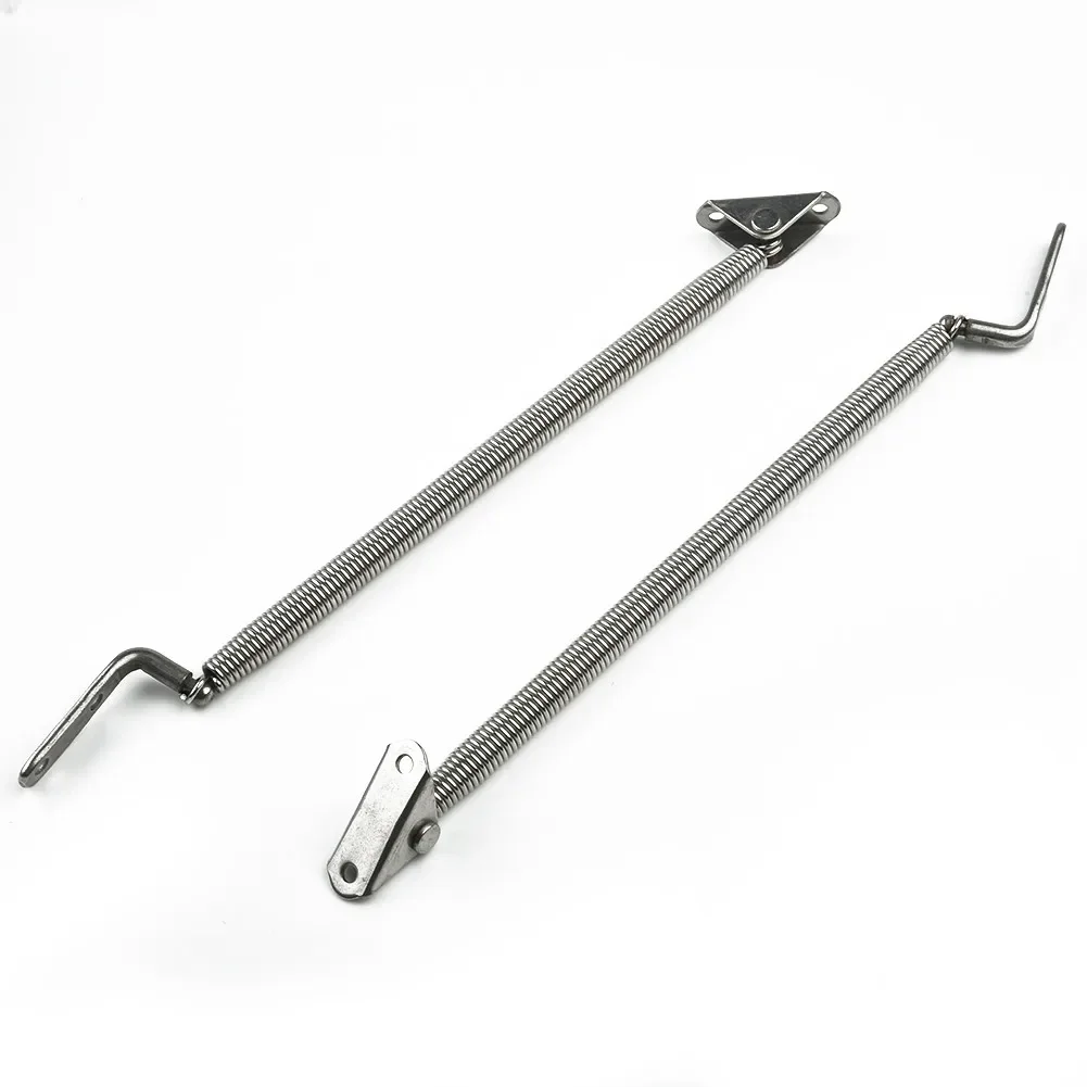 1 Pair Boat Accessories Stainless Steel Boat Hatch Support Spring Adjuster 230mm 260mm For Yacht Hatches Bracket Accessory