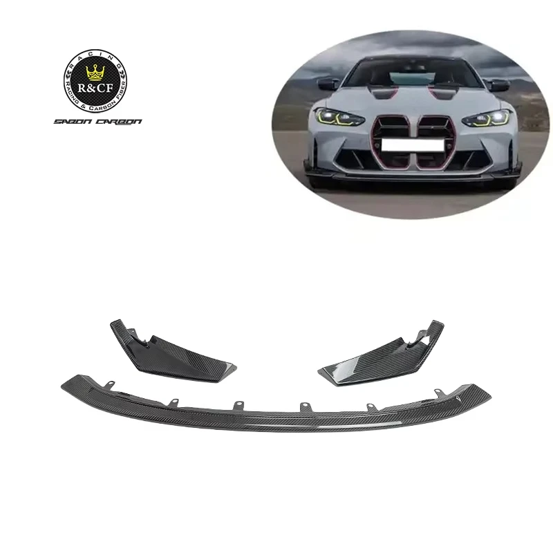 

CSL Style Front Bumper Lip Splitter for BMW G80 M3 G83 G82 M4 2021 2022 2023 2025