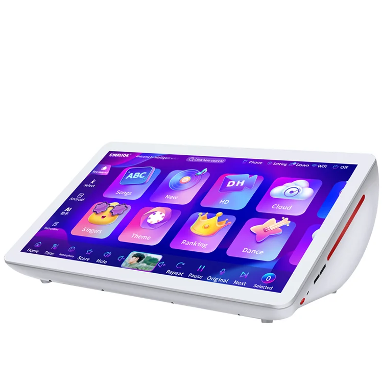 Magic Sing 4K Karaoke Player With Million Songs Library & DSP Sound Adjustment Jukebox Machine & Wireless Microphone