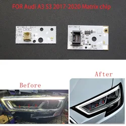 For Audi A3 S3 2016-2019 carmatrix headlight DRL chip Ballast chip circuit board light source board white light microchip