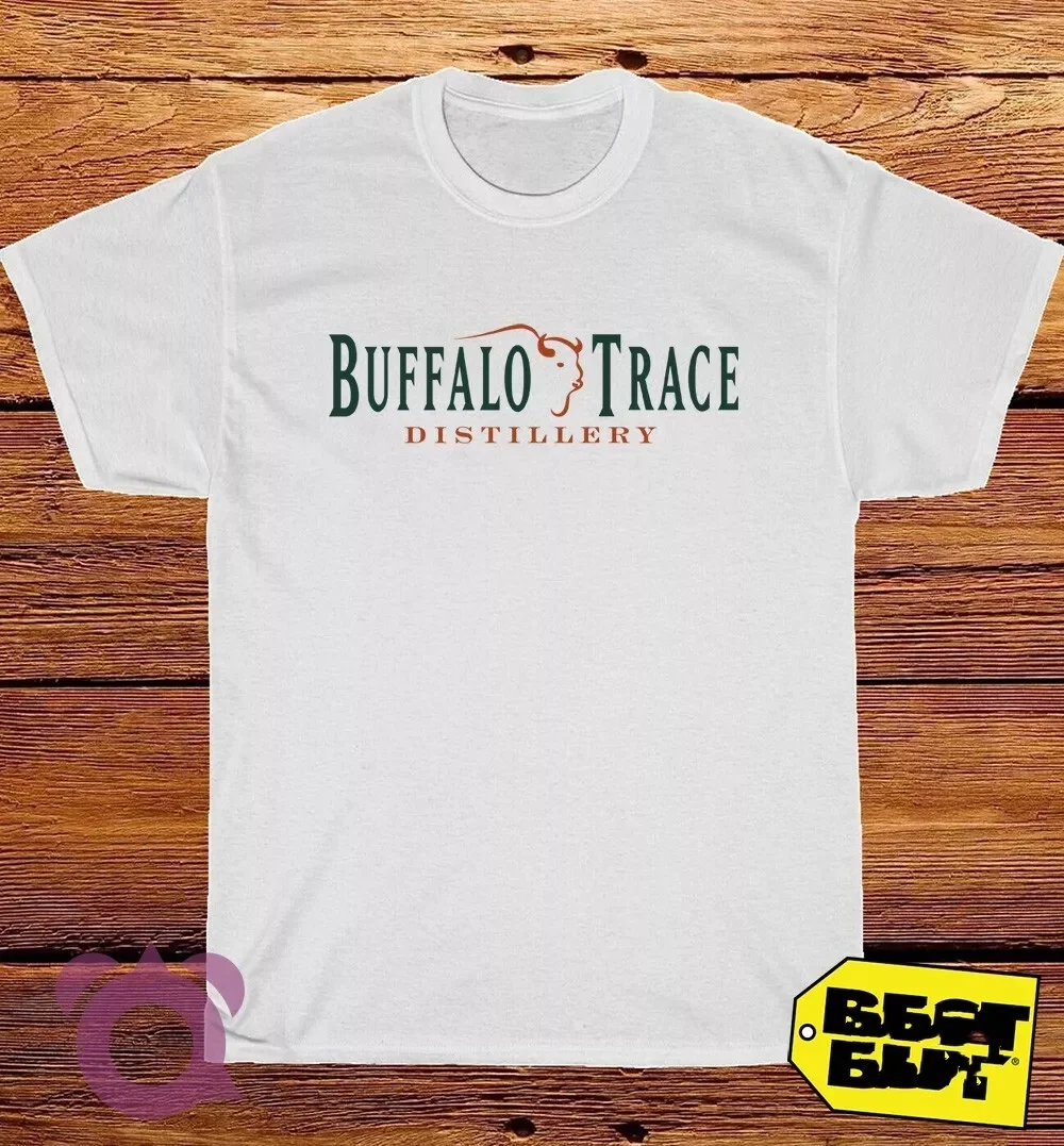 

2025 Summr New T-shirt Buffalo Trace Distillery Logo Funny T-shirt Cotton Round Neck T-shirt for Men and Women