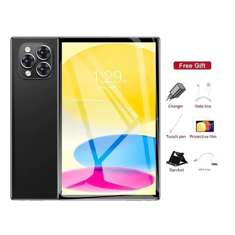 2025 NEW Pad 15 Pro Tablet Android 14 22GB+2TB 20000mAh Snapdragon 888 Original Tablets PC 5G Dual SIM Card WIFI HD 4K Mi Tab image 3
