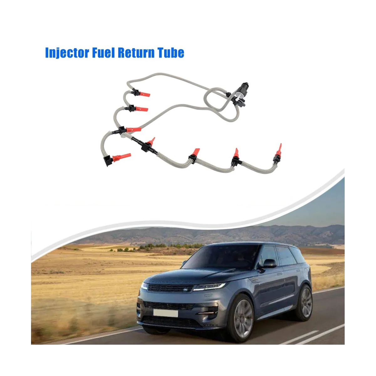 

1423955 Car Injector Fuel Return Tube for Range Sport 2005-2013 Range 2002-2012 3.6