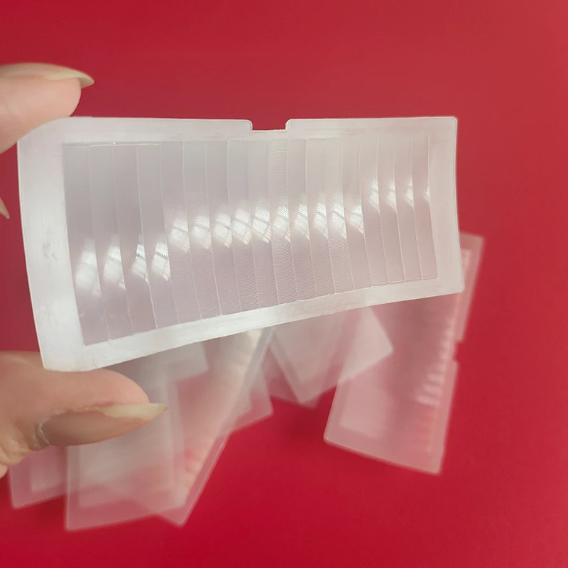 92X40mm Sensing Distance 12m Focal Length 25mm PIR HDPE Far Sensing Distance Optical Lens for Human Body Infrared Induction