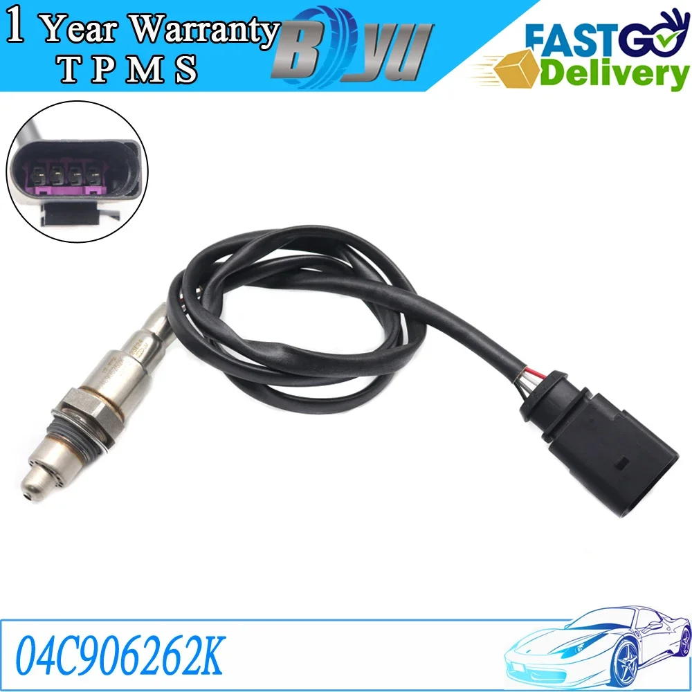 Nuevo Sensor de oxígeno Lambda O2 de relación aire-combustible para Volkswagen Polo Bora Beetle Fusca Bjalla para Skoda Fabia 1,0 2,0 11-19 04C 906262 K