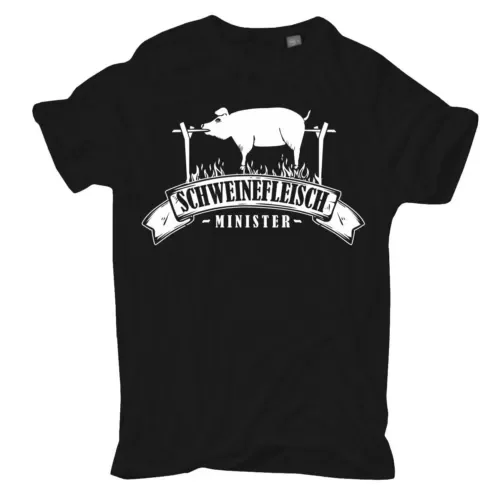 Plus Size T-Shirt Pork Minister  Butcher Butcher Saying  High Quality 100%Cotton Short Sleeve