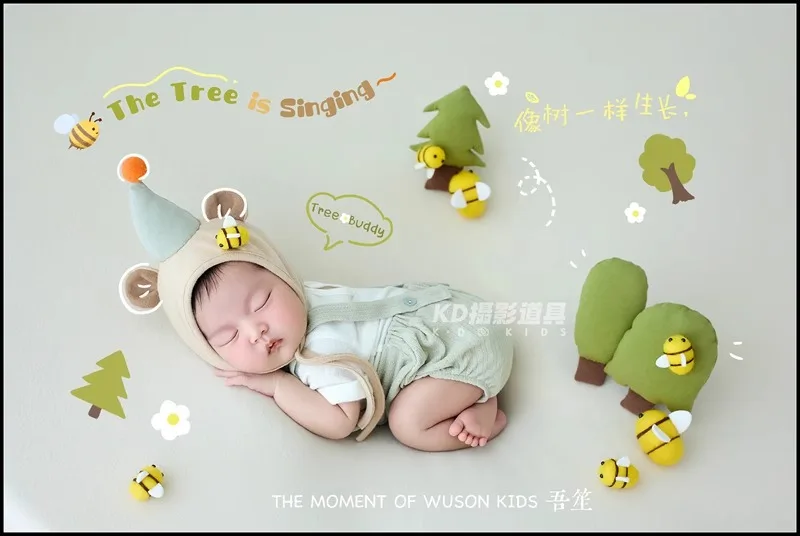 

Newborn Photography Clothing Full Moon Baby Props Baby Photography Clothing Studio Postpartum Photography Theme 신생아